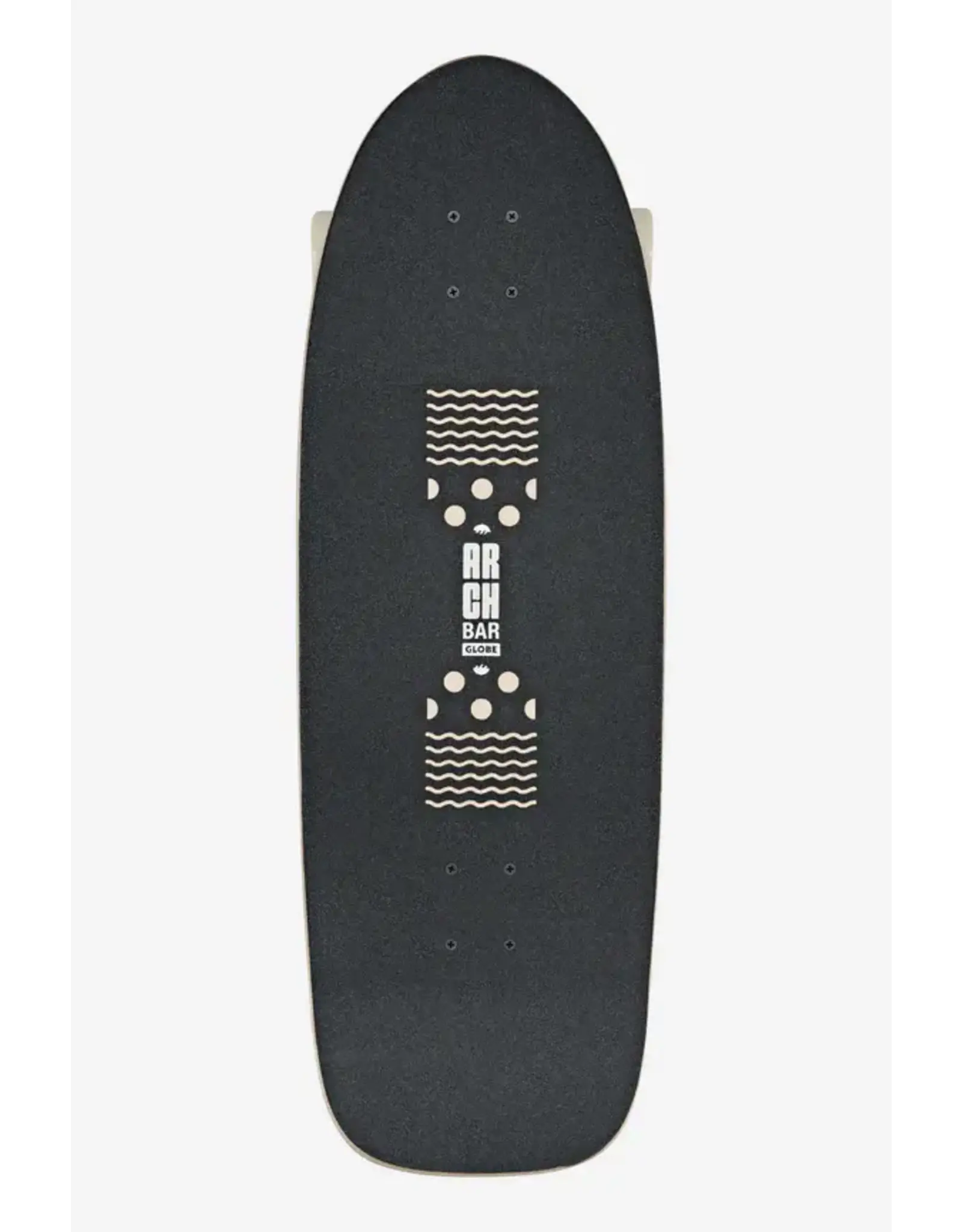 GLOBE WALRUS 31" SURF/SKATE CRUISER BLACK/PEAKING