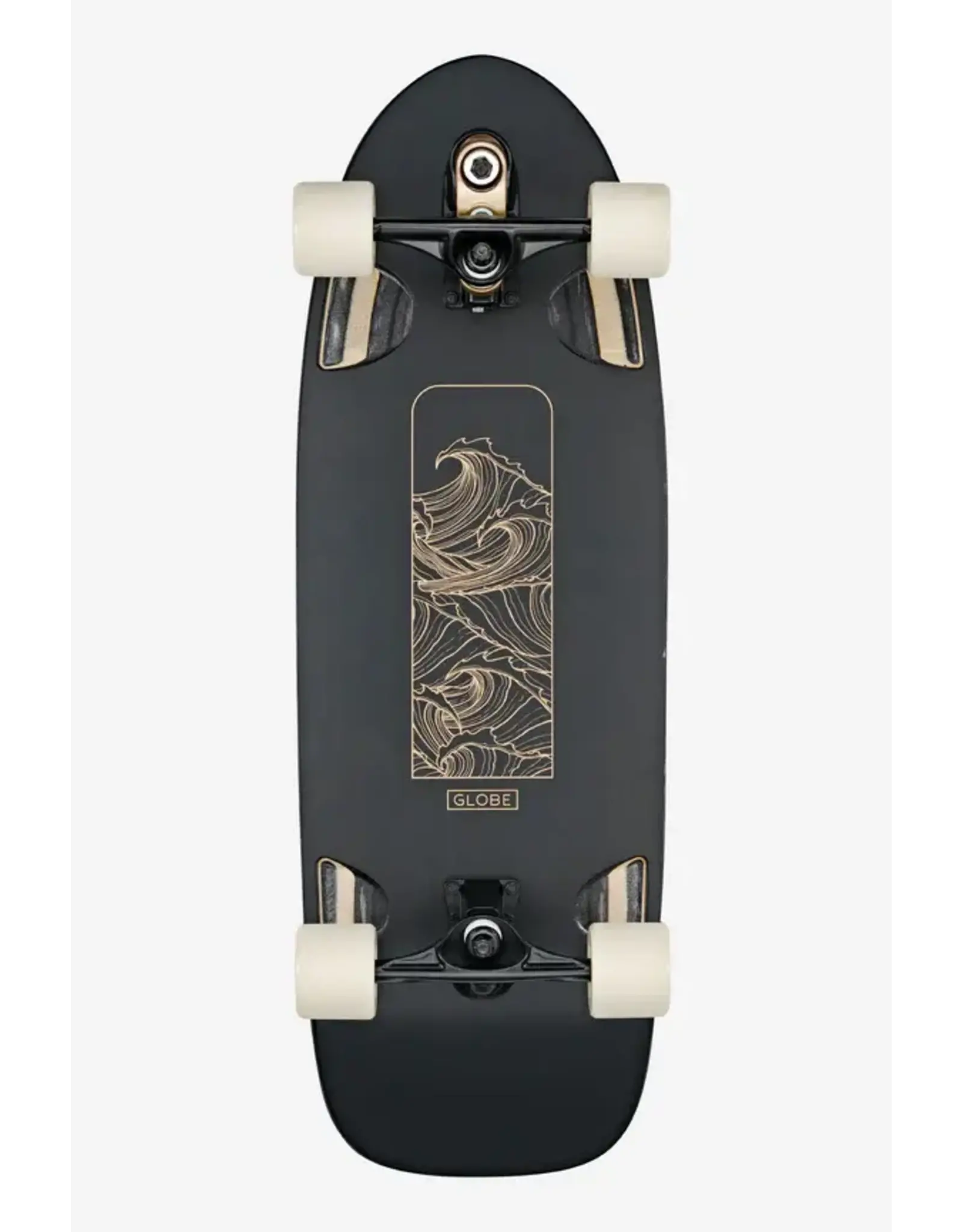 GLOBE WALRUS 31" SURF/SKATE CRUISER BLACK/PEAKING