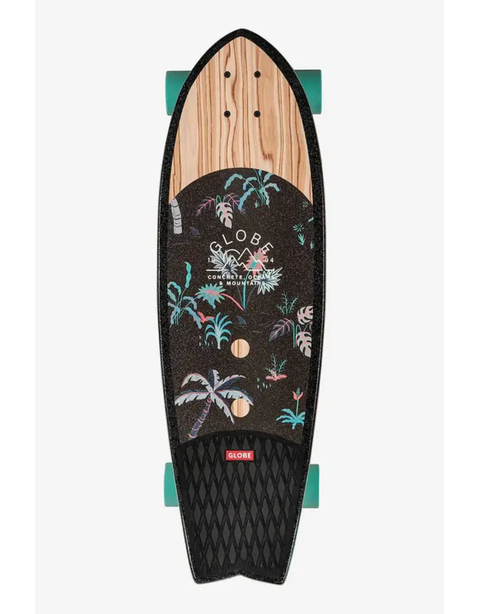 GLOBE SUN CITY 30" CRUISER OLIVEWOOD/NEON JUNGLE