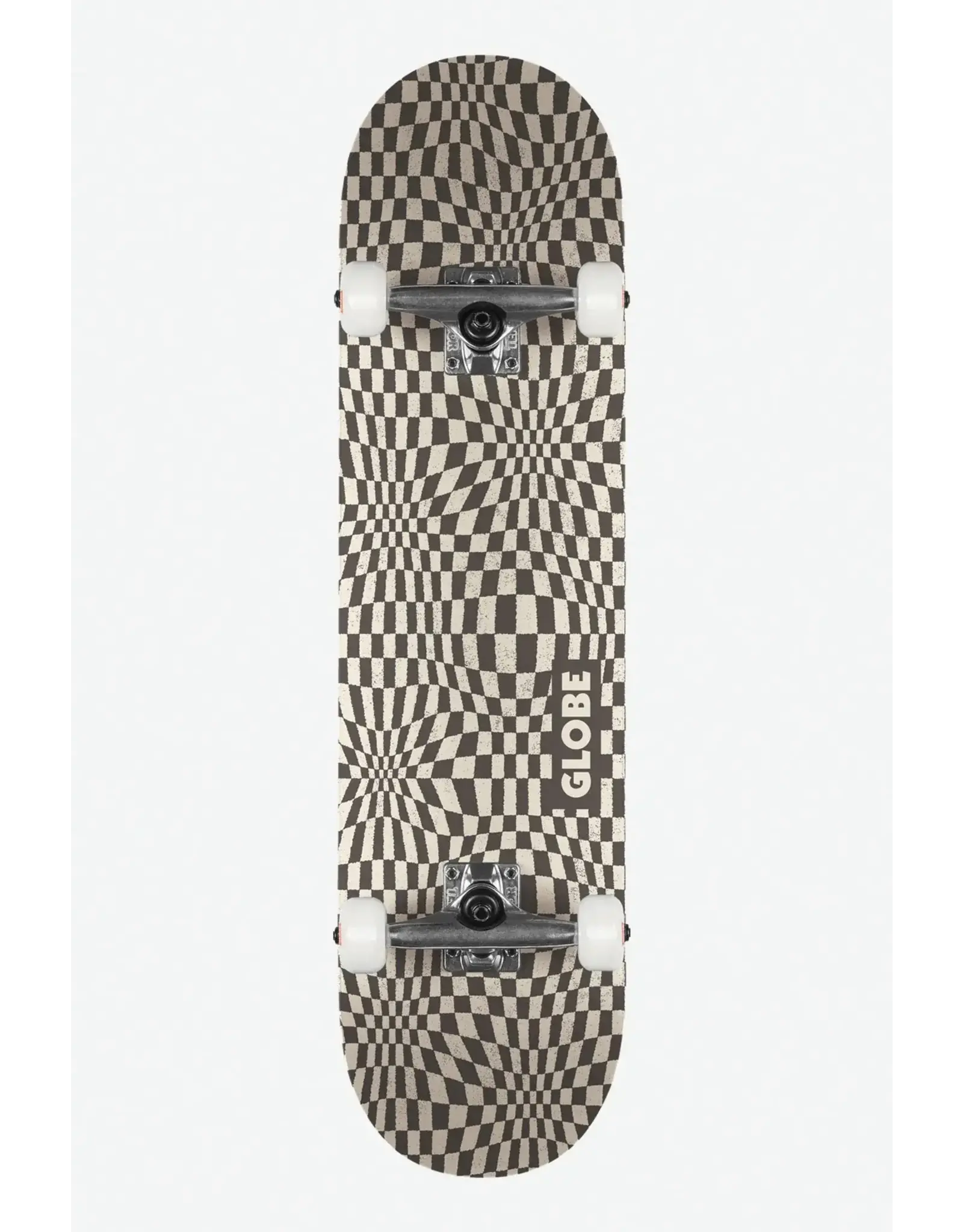 GLOBE Home / Skateboards/ 8.0" / G0 Checked Out 8.0" Complete - Black/Off-White COMPLETES G0 Checked Out 8.0" Complete - Black/Off-White #10525456 Regular price