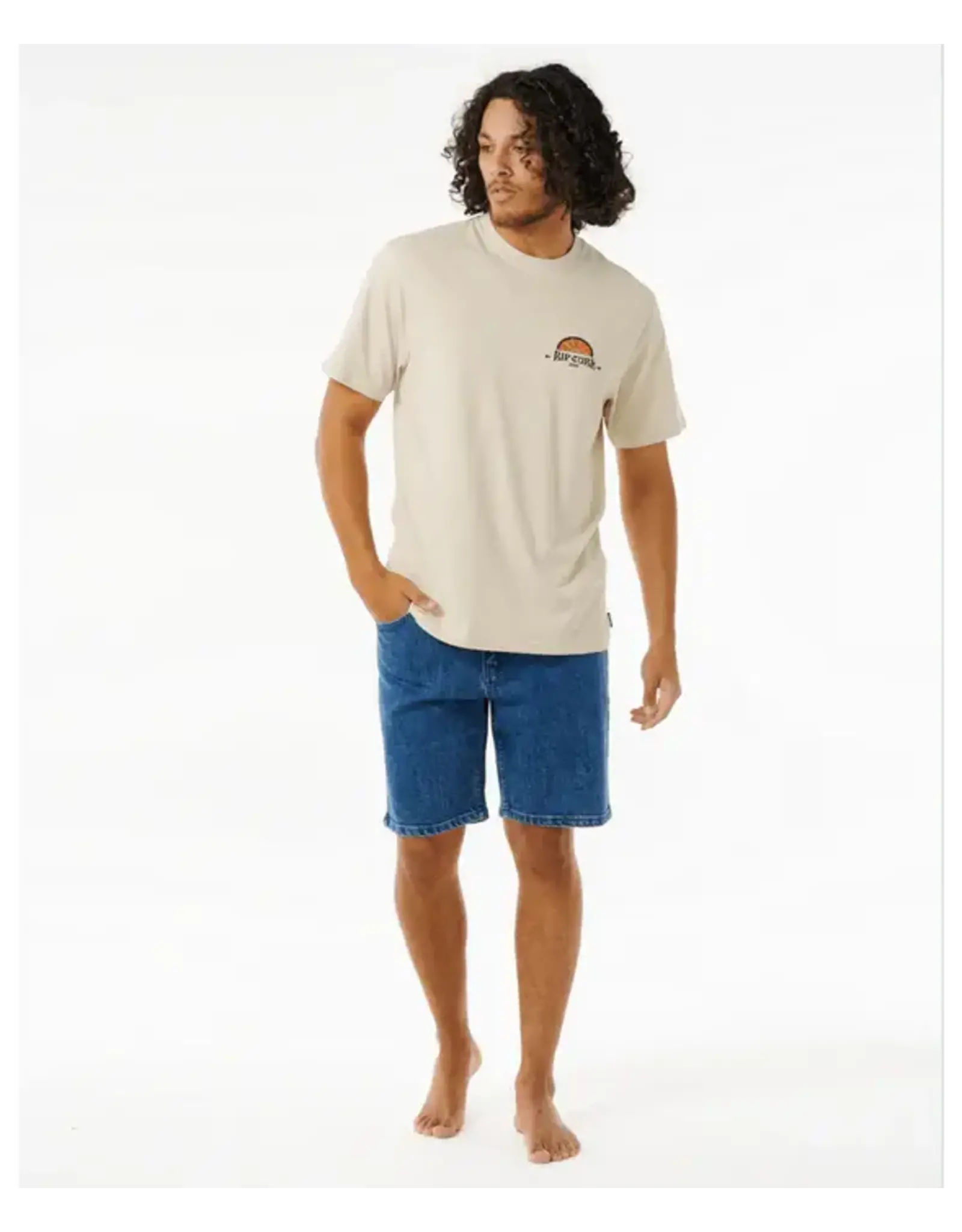 Rip Curl Guys HAZED AND TUBED TEE
