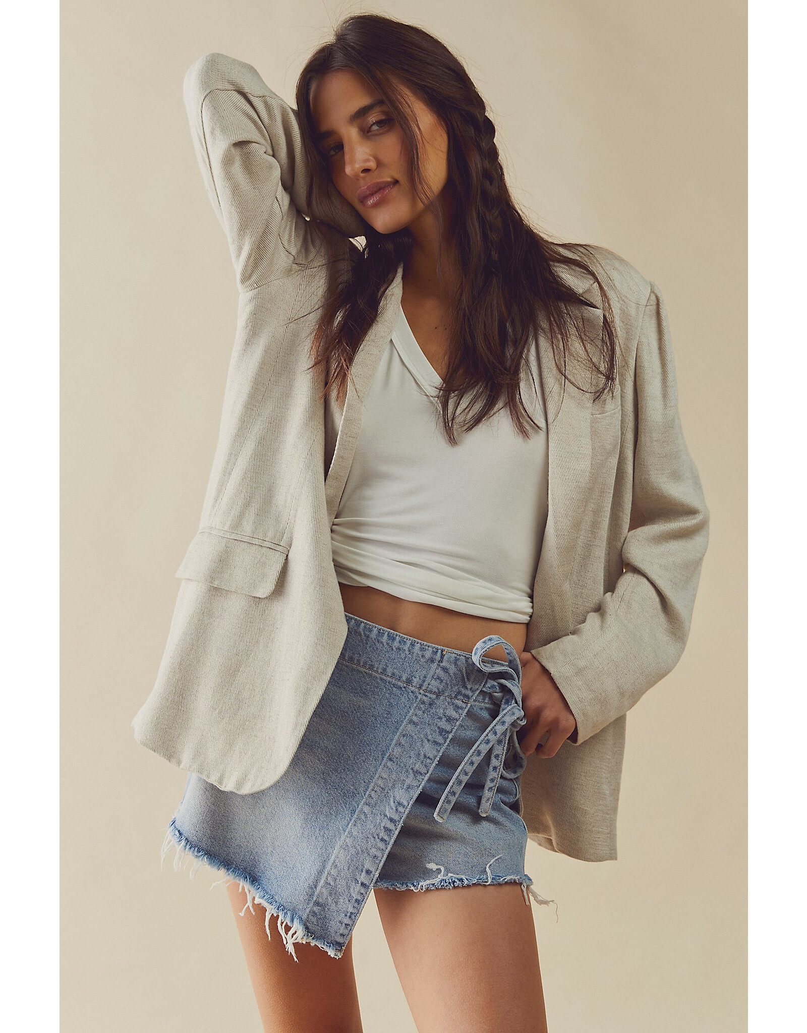 Free People We The Free Emmy Denim Skort