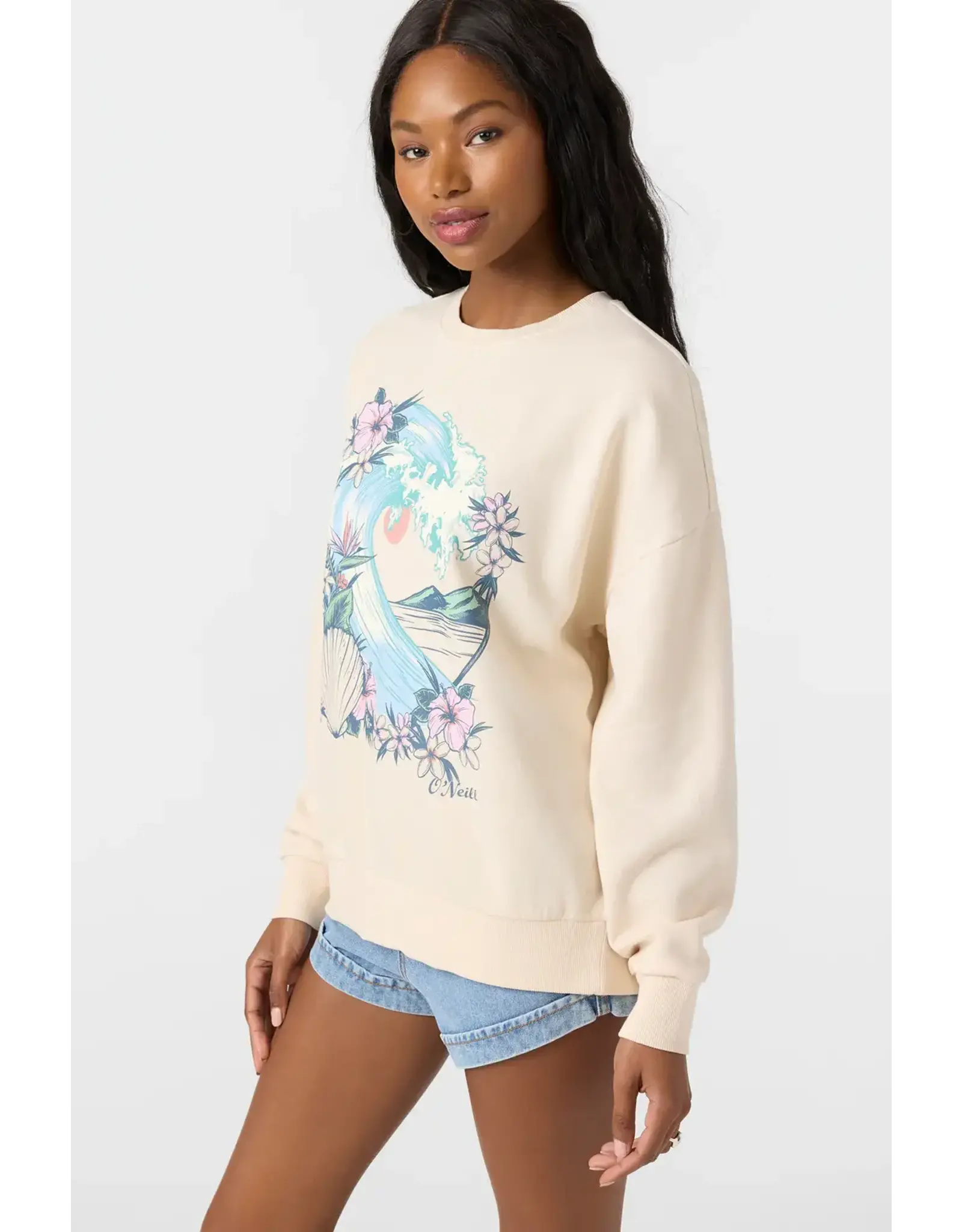 O'Neill Women's SOLIS CREW CREW NECK FLEECE
