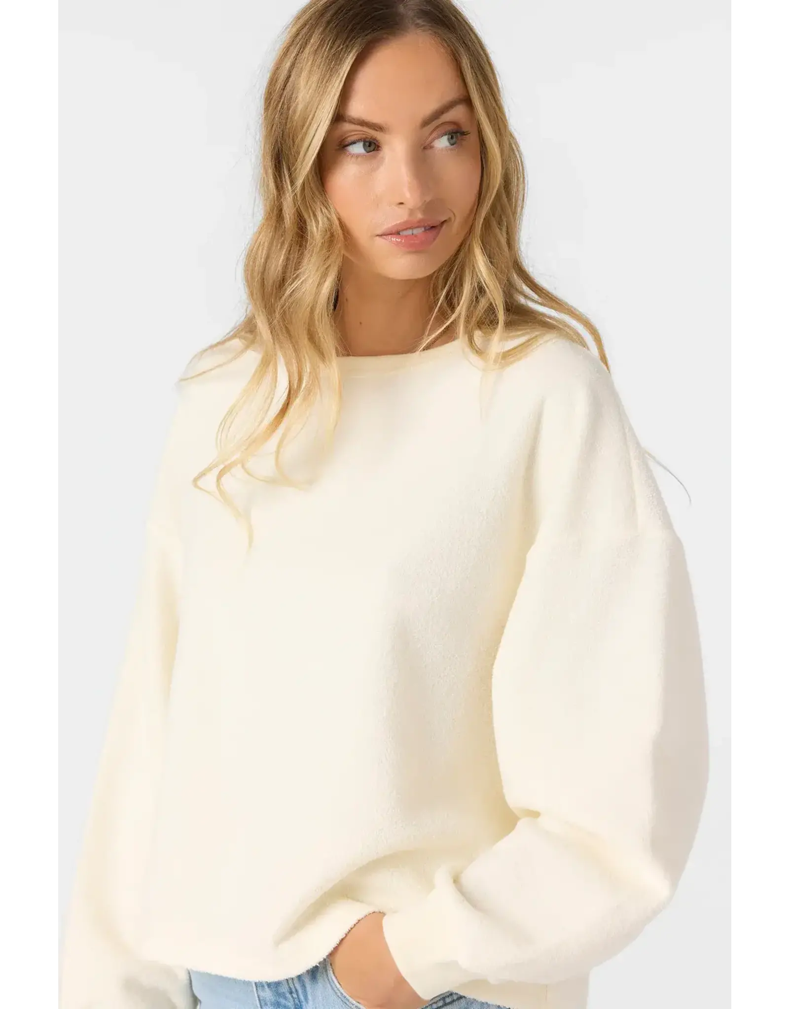 O'Neill Women's WAVELENGTH CREW CREW NECK FLEECE