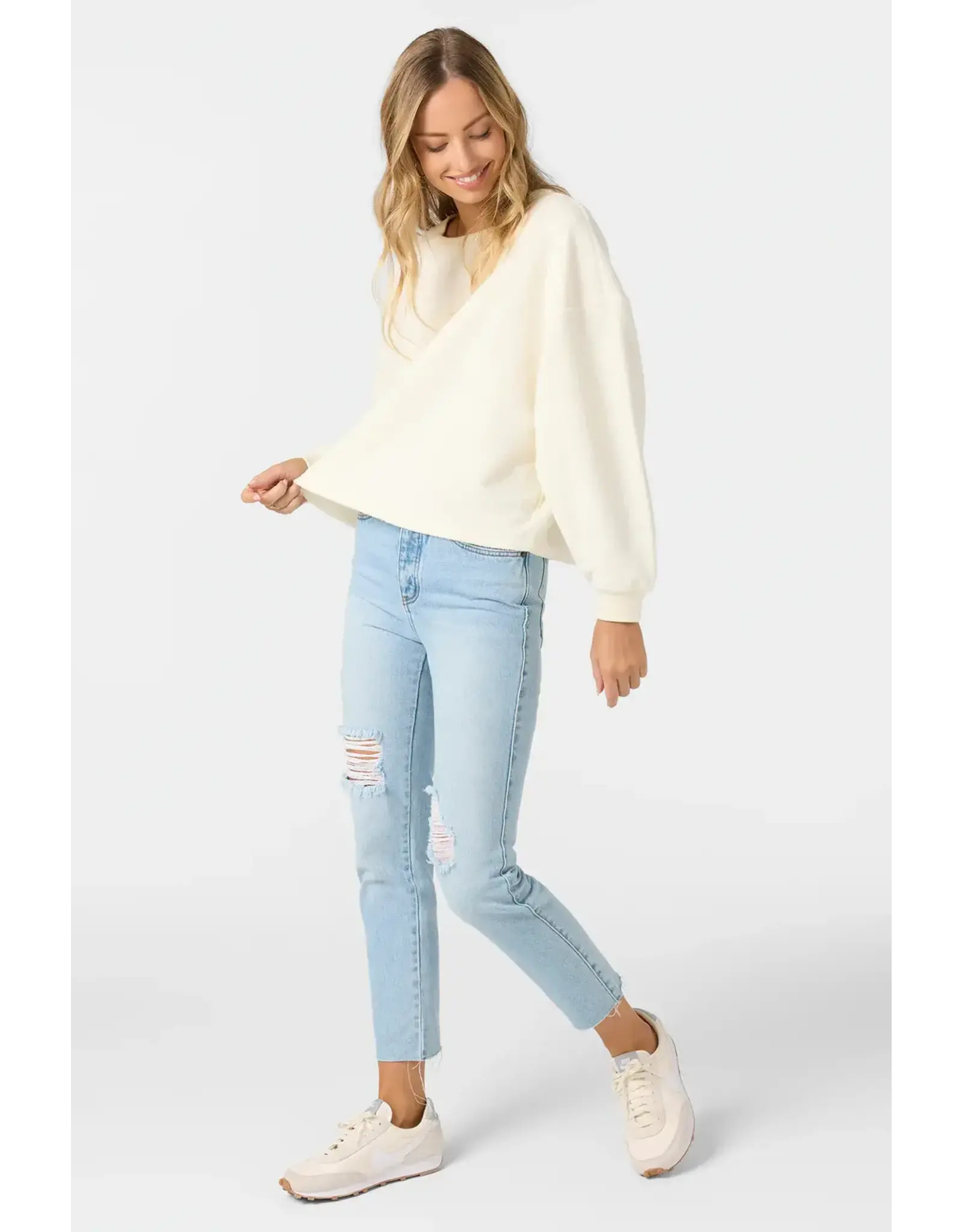 O'Neill Women's WAVELENGTH CREW CREW NECK FLEECE