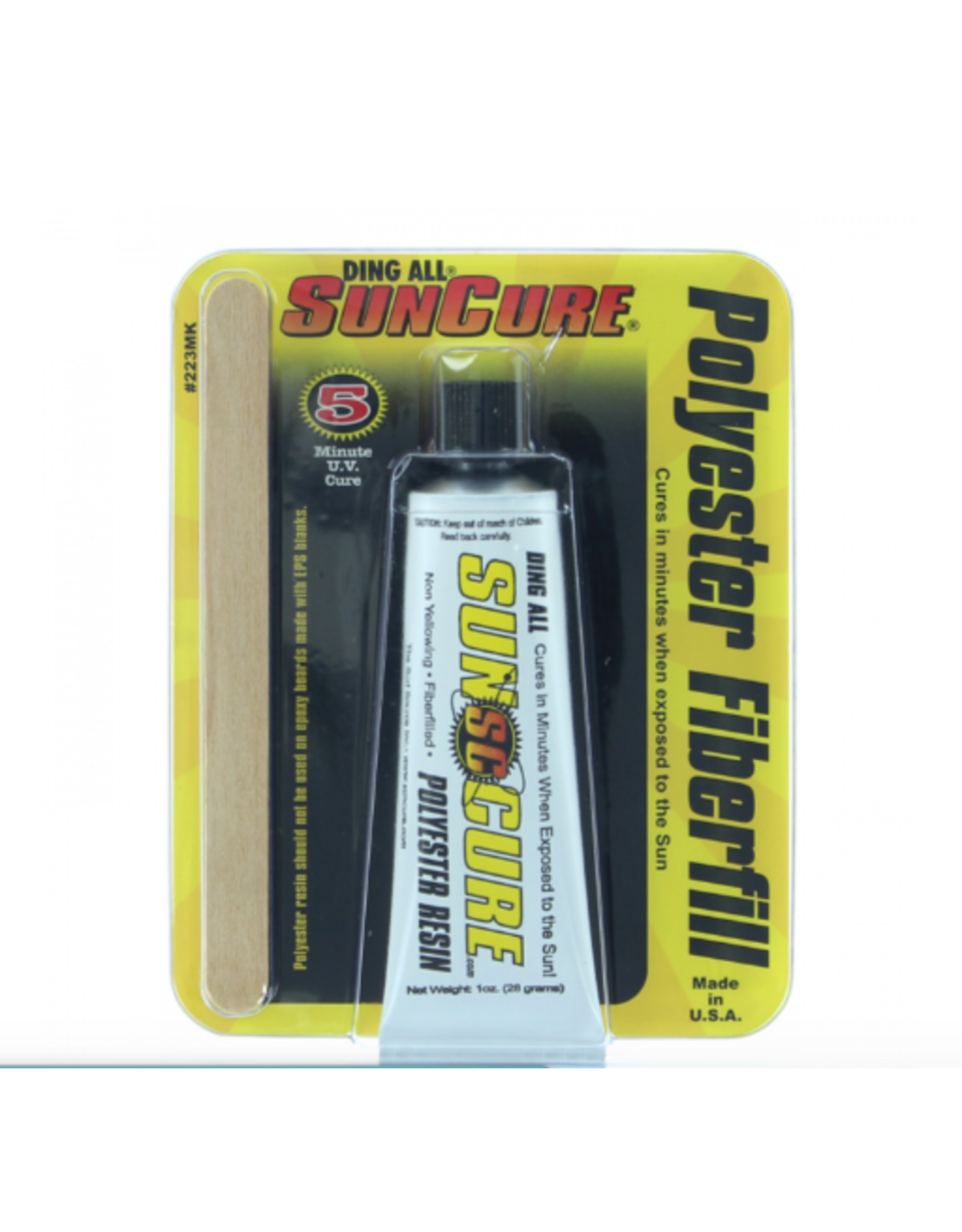 SUN CURE FIBERFILL MINI KIT W/SANDPAPER 1.0 OZ Sun Cure