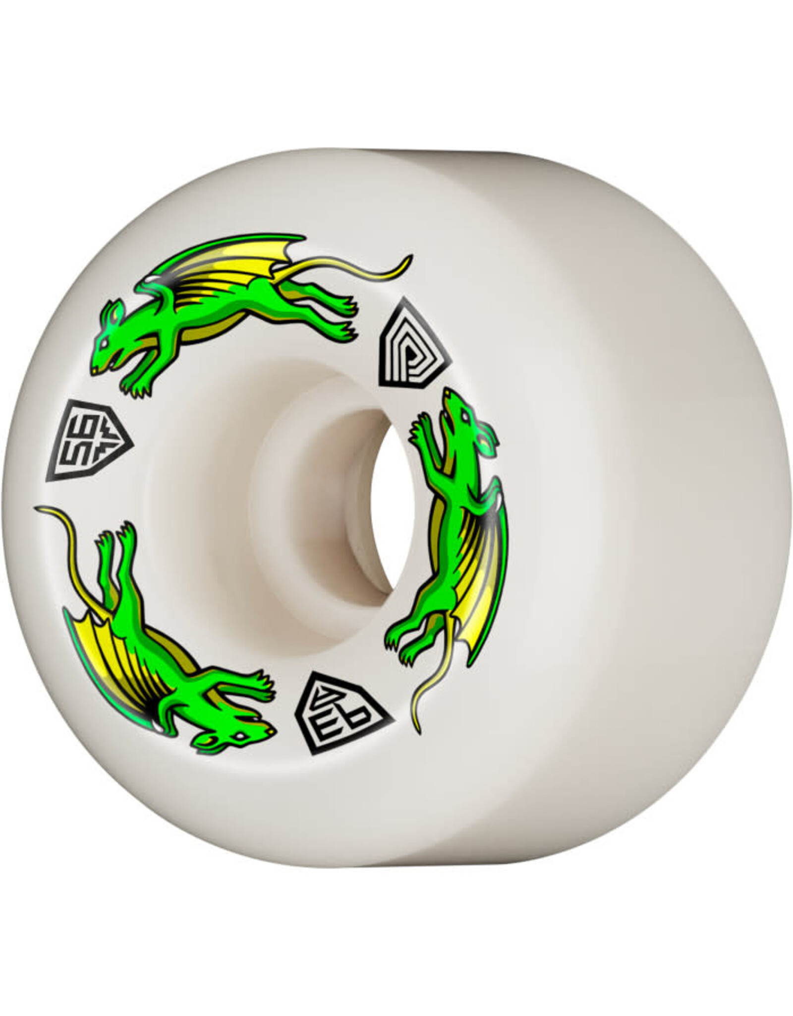 スケートボード POWELL PERALTA DRAGONS 56MM 93A Powell Peralta Dragon Formula Wheels White 56MM 93A