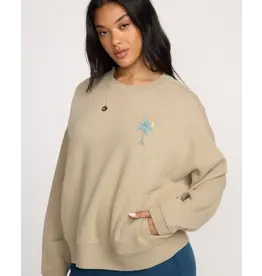 BILLABONG GIRLS Palmin Camp Crewneck Sweatshirt
