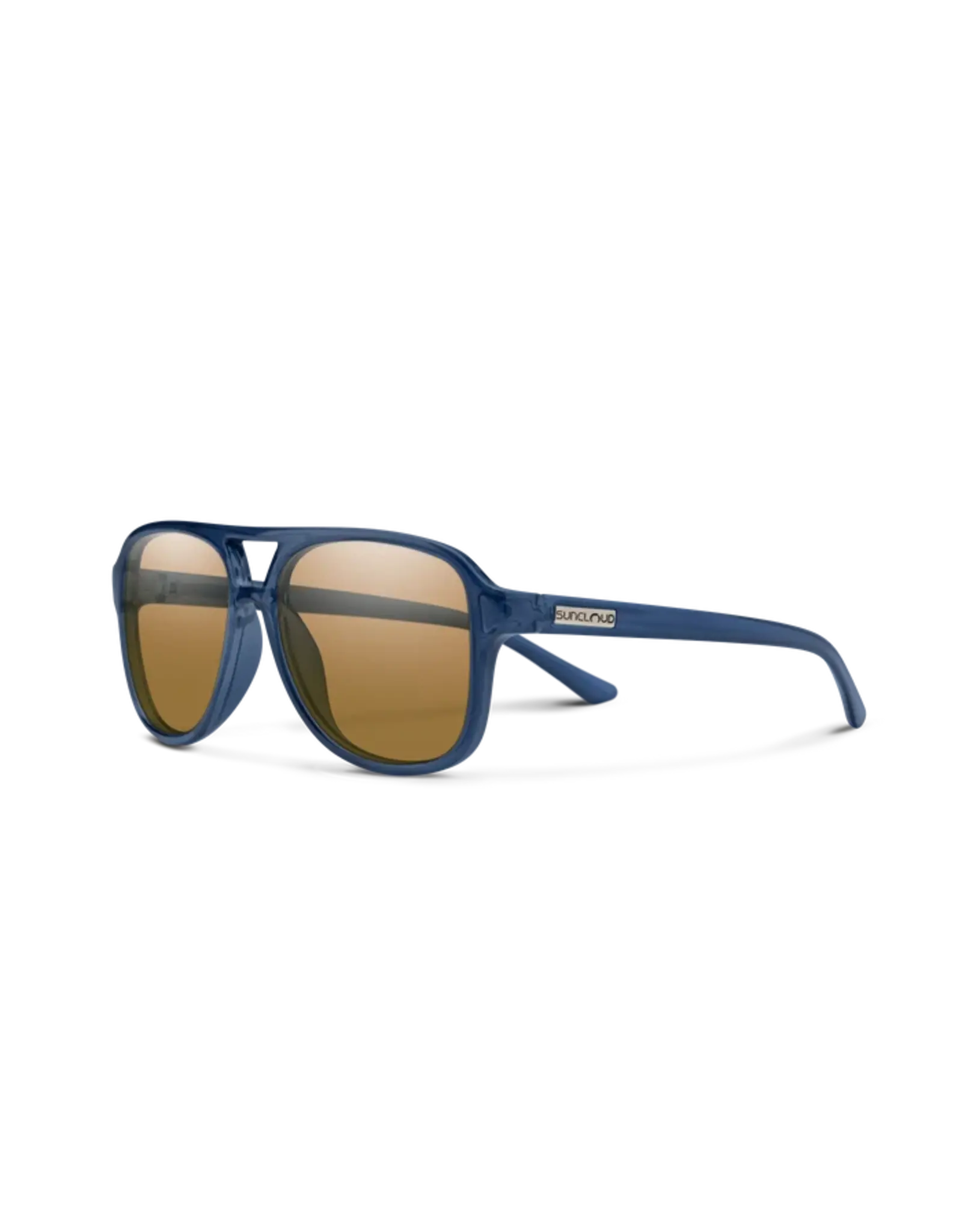 SunCloud Sandy Crystal Denim Polarized Brown
