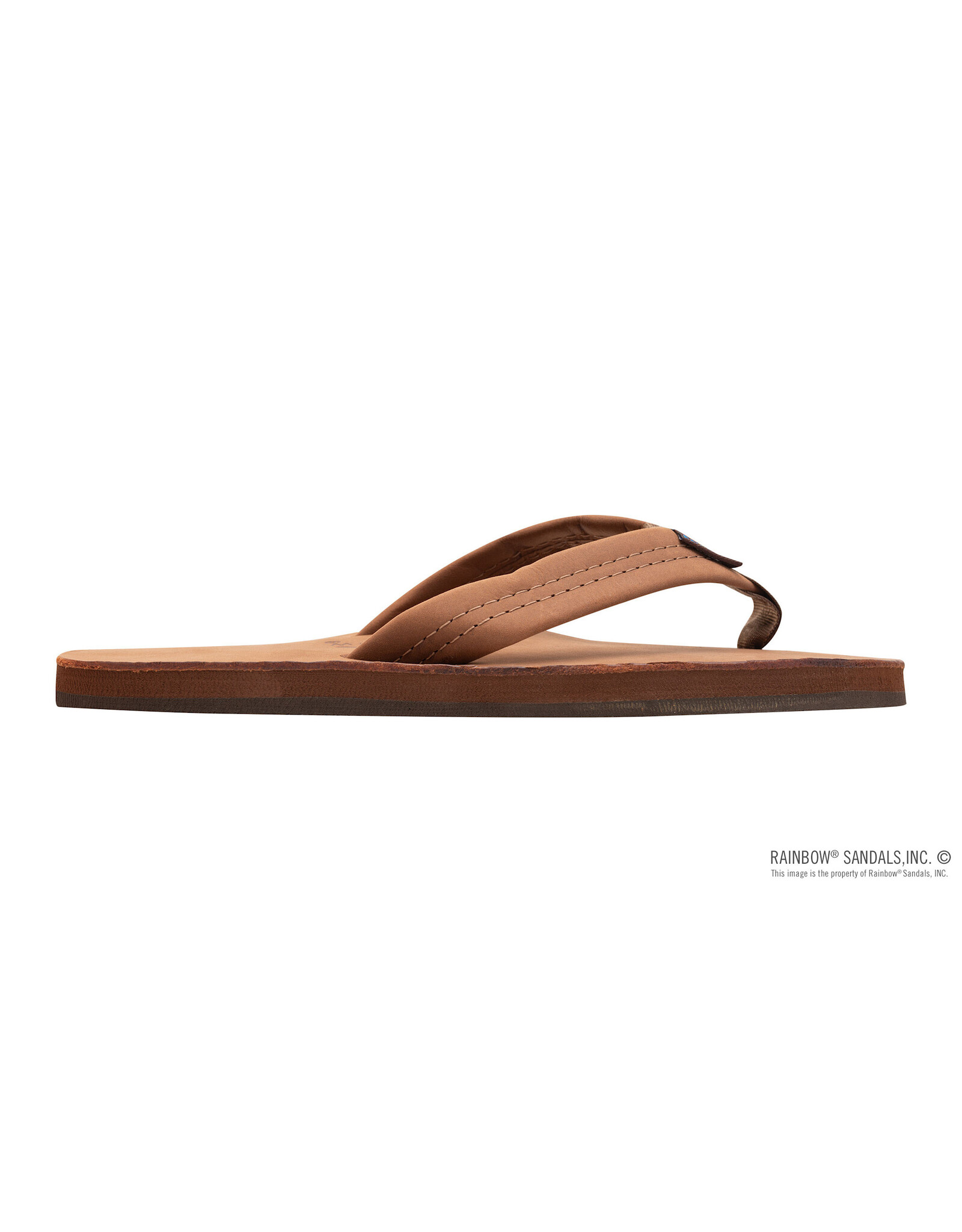 Rainbow Sandals Single Layer Premier Leather with Arch Support 1" Strap