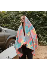 NOMADIX Original Towel: Palms Coral