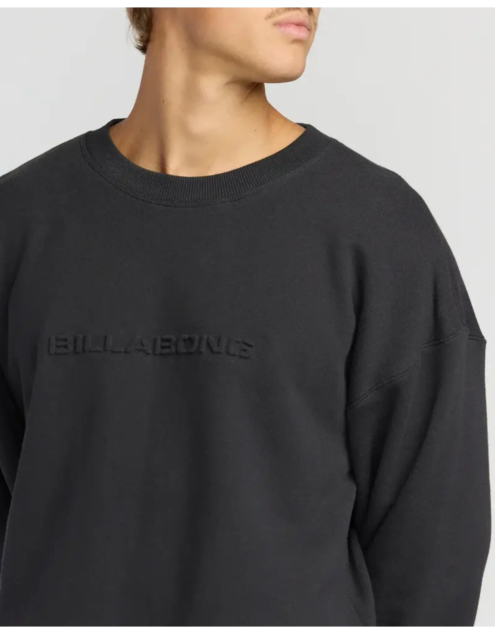 Billabong Guys Iconic Emboss Crewneck Sweatshirt