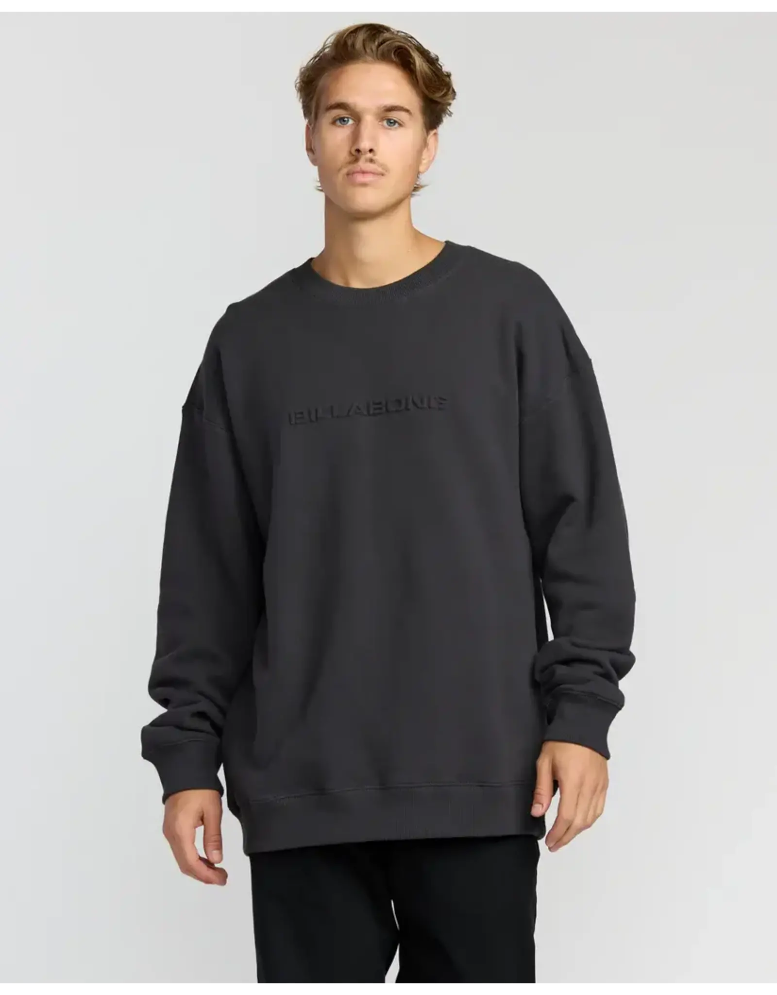 Billabong Guys Iconic Emboss Crewneck Sweatshirt