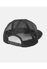 RVCA Guys BENJ TIGER EYES TRUCKER, Black, O/S