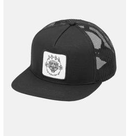 RVCA Guys BENJ TIGER EYES TRUCKER, Black, O/S
