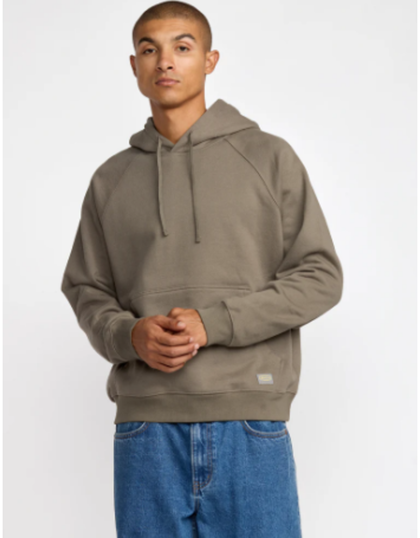 RVCA Guys DAYSHIFT HOODIE, Mushroom, small