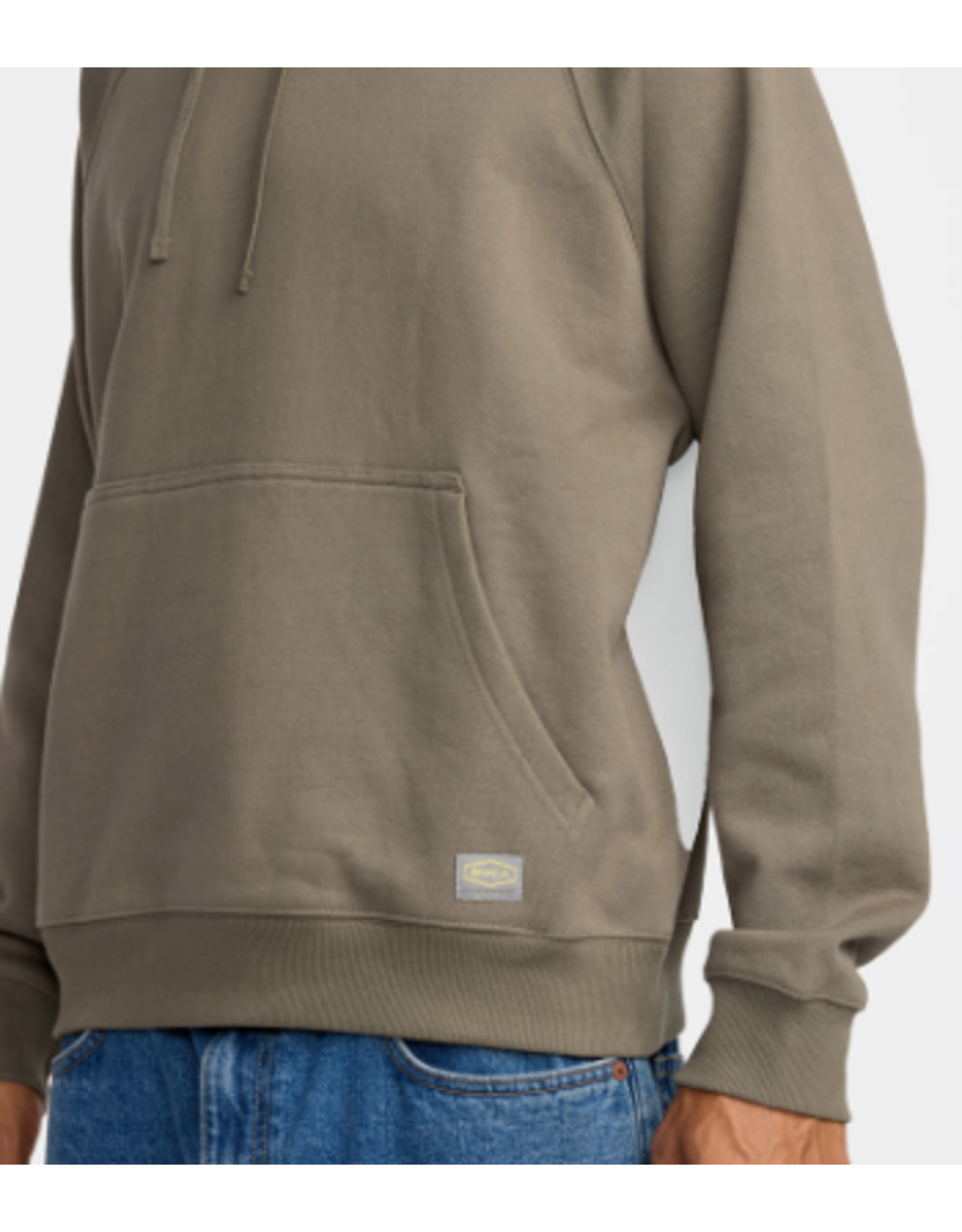 RVCA Guys DAYSHIFT HOODIE, Mushroom, small