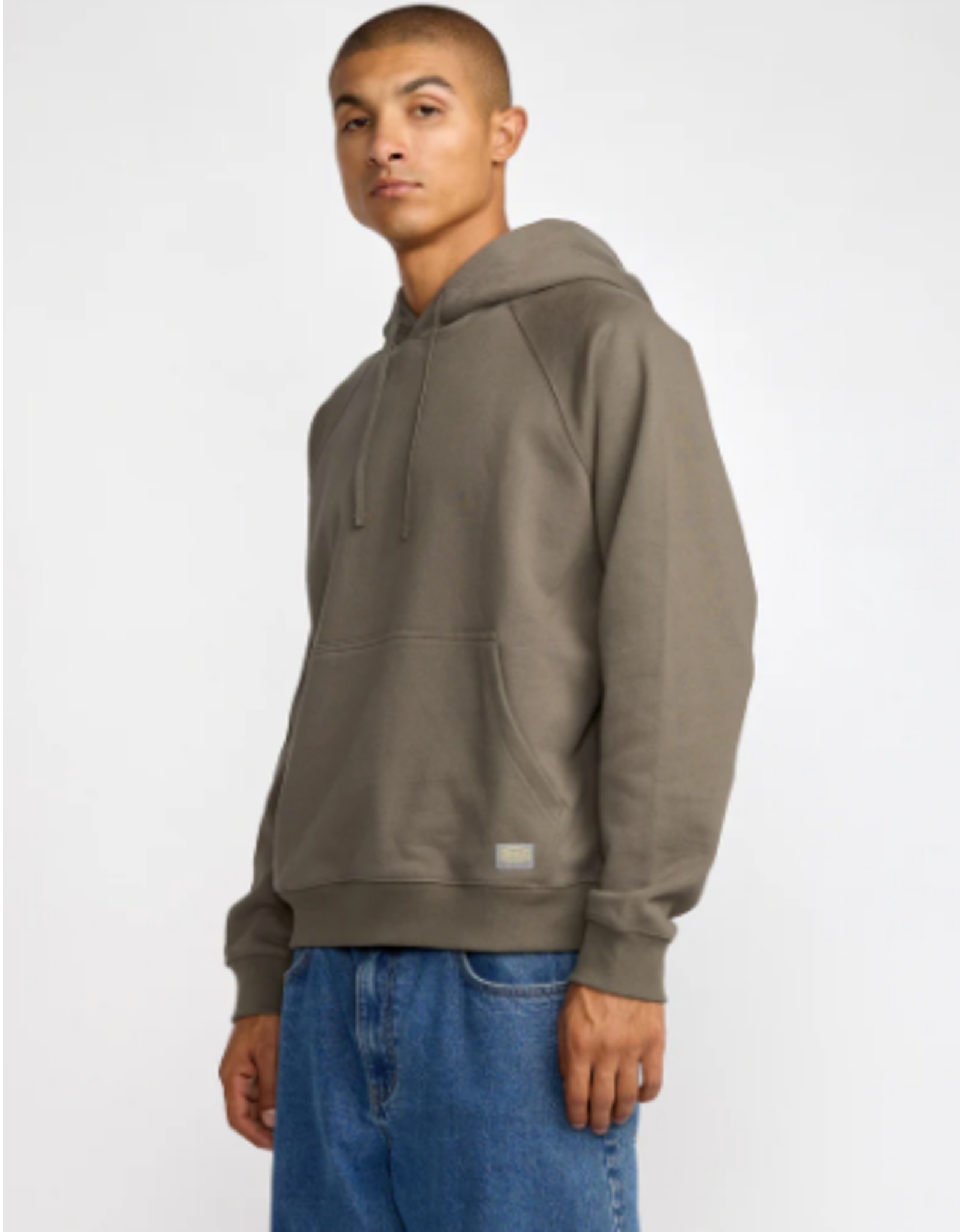 RVCA Guys DAYSHIFT HOODIE, Mushroom, small