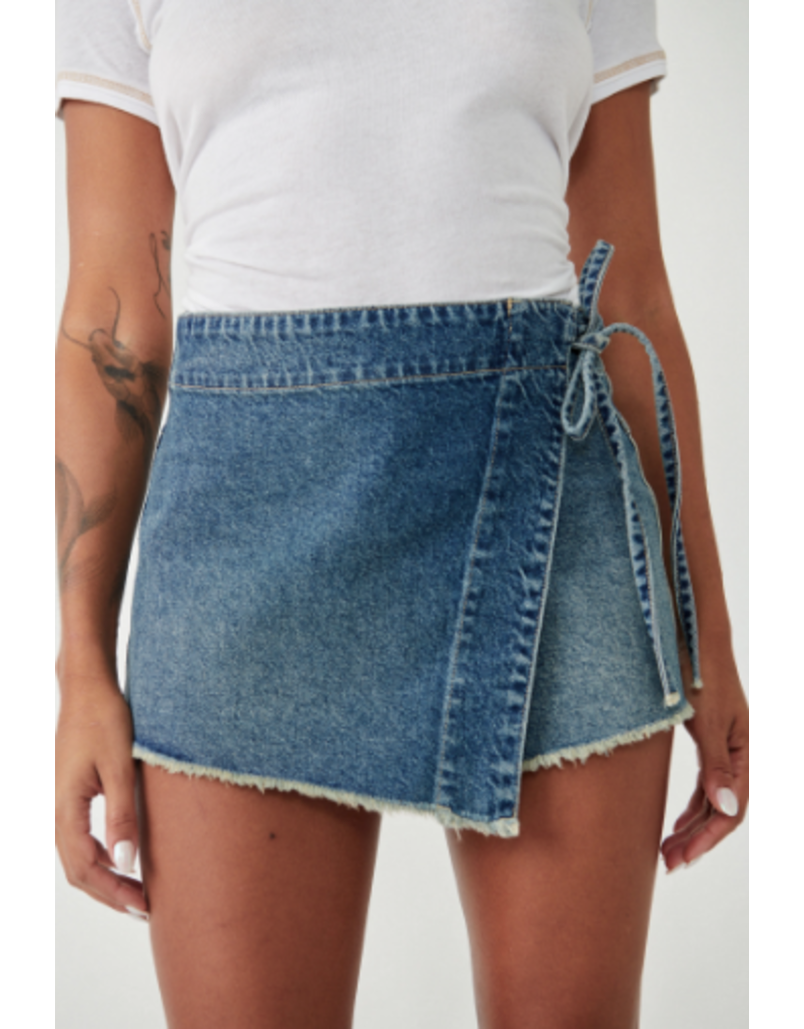 Free People We The Free Emmy Denim Skort