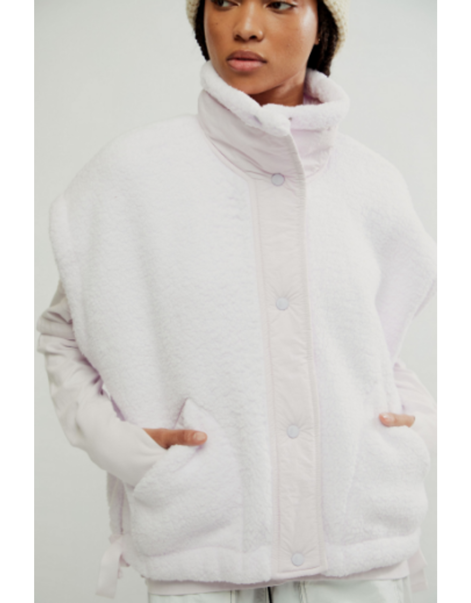 Free People SCOUT IT OUT FLEECE VEST