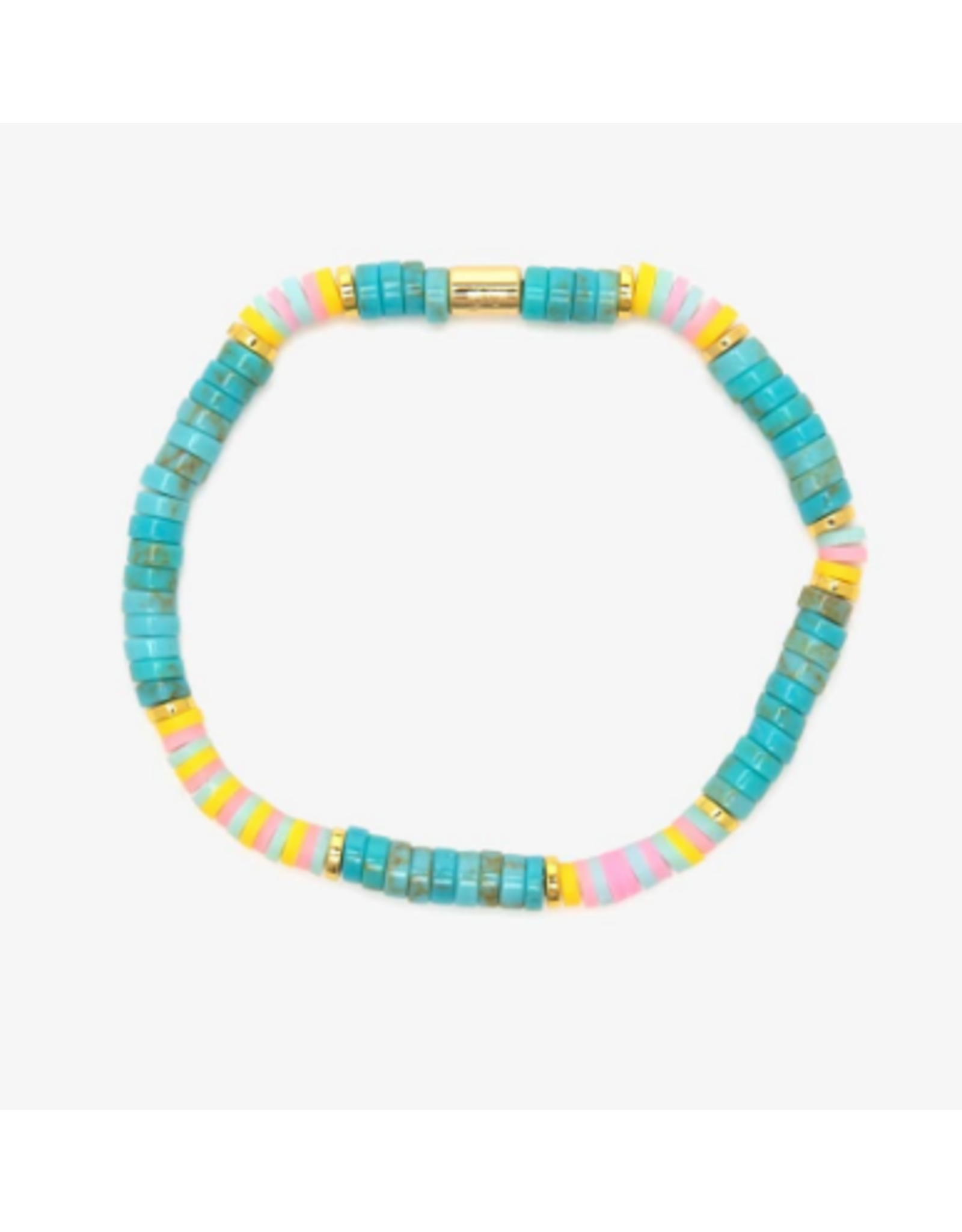 PURA VIDA Desert Turquoise Stretch Bracelet