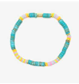 PURA VIDA Desert Turquoise Stretch Bracelet