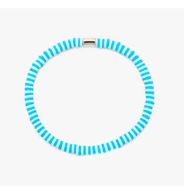 PURA VIDA Seascape Vinyl Disc Stretch Bracelet