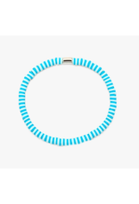 PURA VIDA Seascape Vinyl Disc Stretch Bracelet