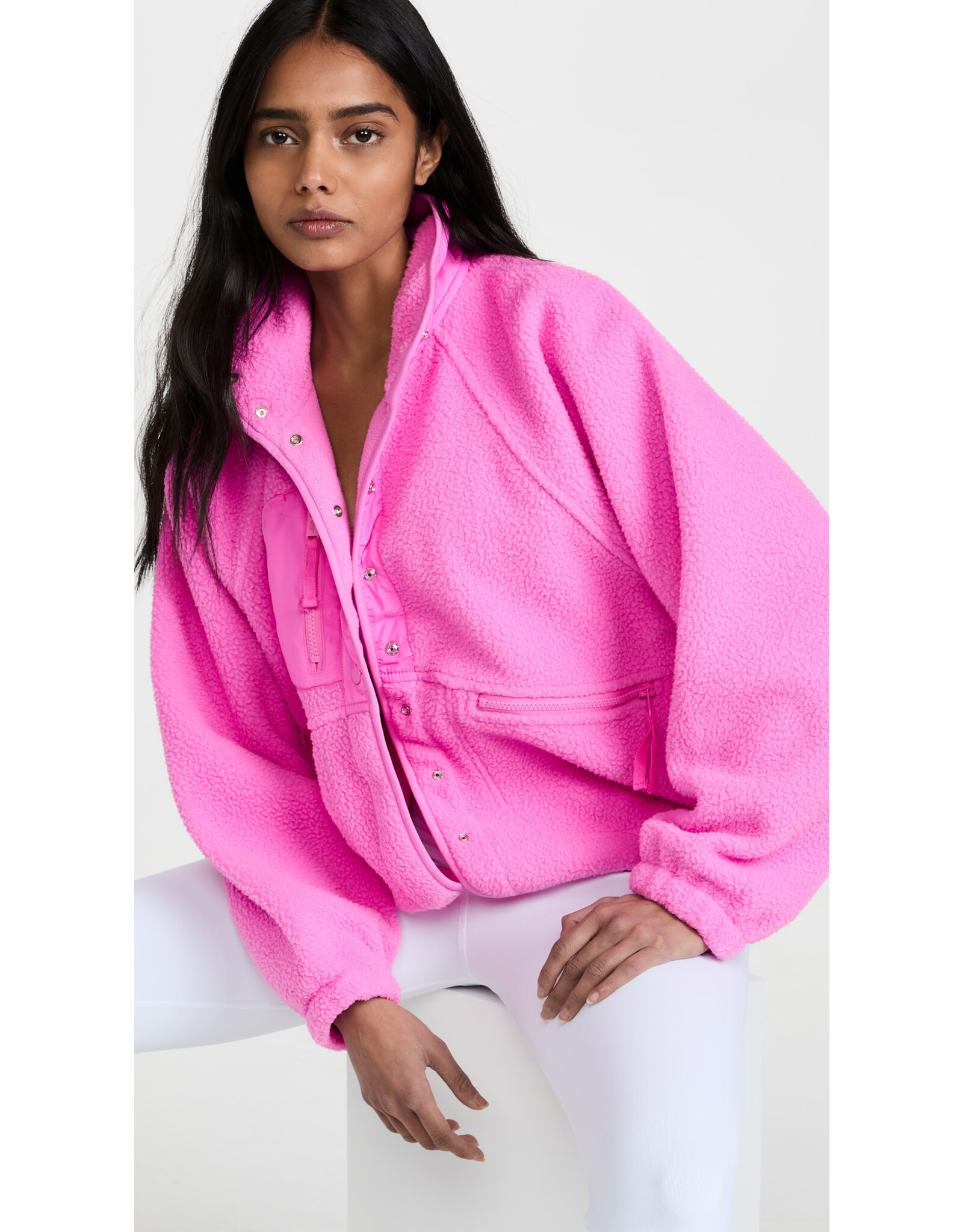 FP MOVEMENT HIT THE SLOPES FLEECE JACKET BLACK