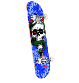 POWELL PERALTA Powell Peralta Skull & Snake Birch Complete Skateboard Blue - 8.25 X 31.95