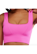 FP MOVEMENT FP MOVEMENT GOOD KARMA SQUARE-NECK BRA