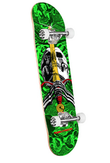 POWELL PERALTA Powell Peralta Skull & Sword Birch Complete Skateboard Green - 8 X 31.45