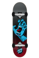 santa cruz 8.25in Large Screaming Hand Fade Santa Cruz Complete Skateboard