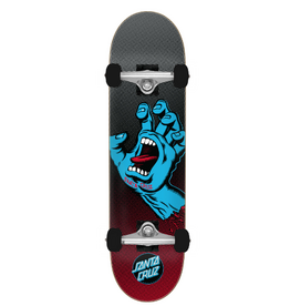 santa cruz 8.25in Large Screaming Hand Fade Santa Cruz Complete Skateboard
