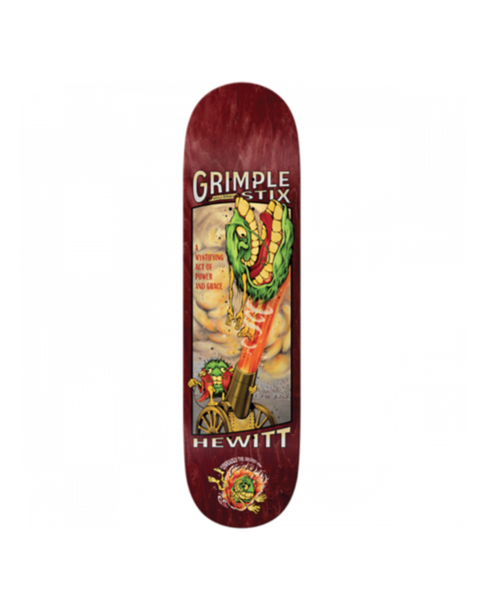 AH HEWITT GRIMPLE OBVIOUS GREATS DECK-8.38