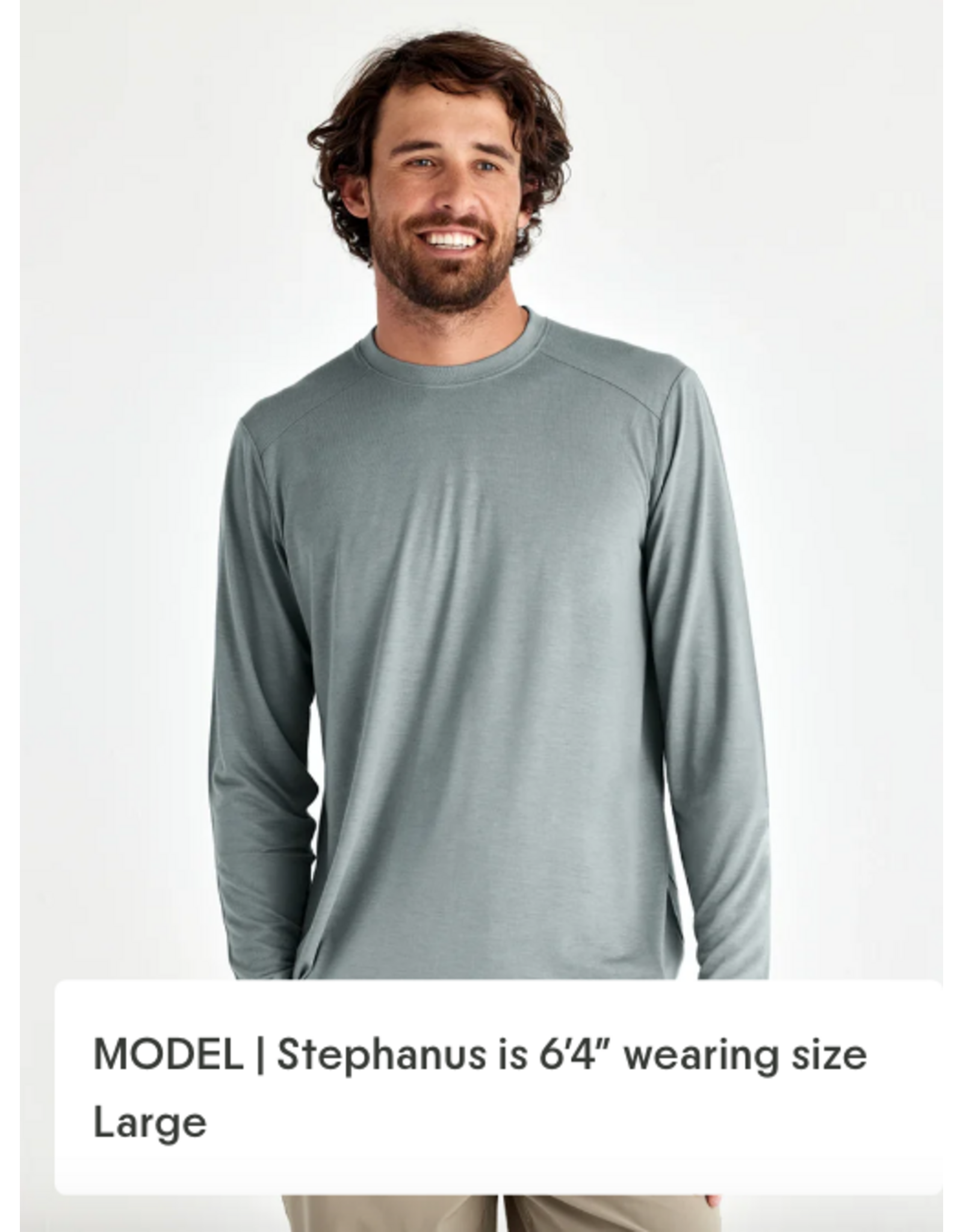 FREEFLY Men's Bamboo Lightweight Long Sleeve