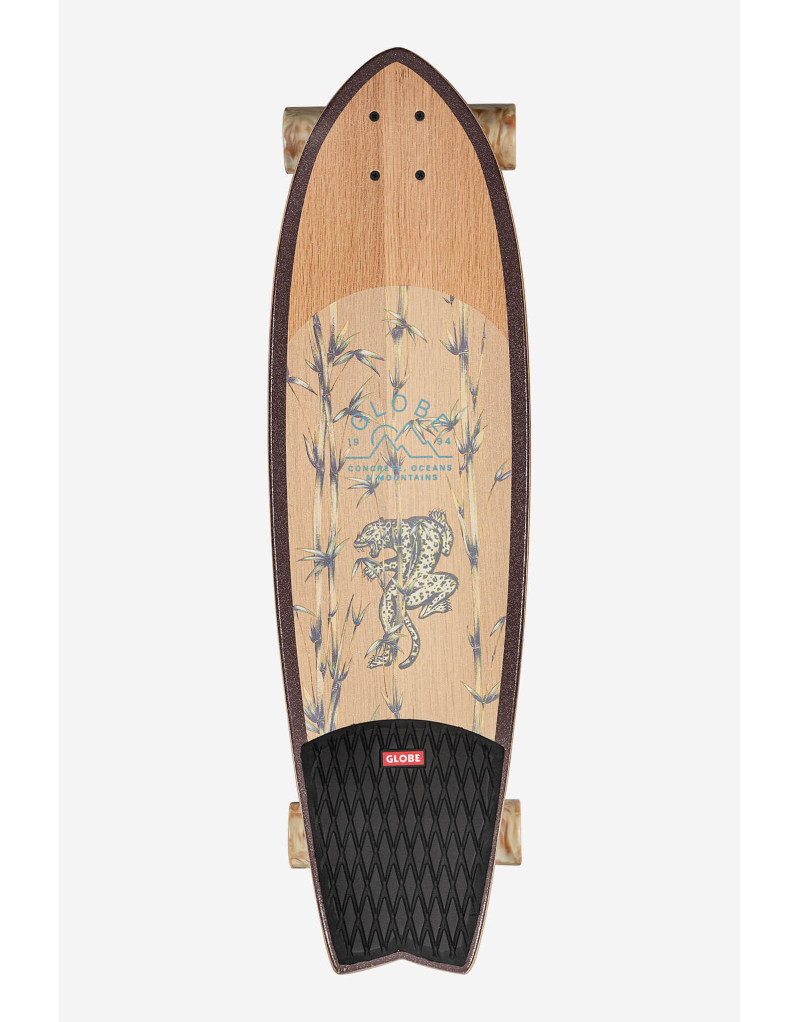 GLOBE CHROMANTIC 33" CRUISER WHITE OAK/JAGUAR #10525055