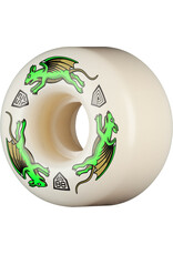 POWELL PERALTA Powell Peralta Nano Rats 88A - AV4 Asymmetrical Shape - Medium Ride Patch - 52mm x 34mm 88A AV4 Skateboard Wheels 4pk