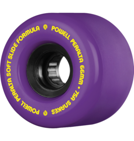 POWELL PERALTA PWL/P SNAKES 66mm 75a PUR/BLK W/GOLD Powell Peralta