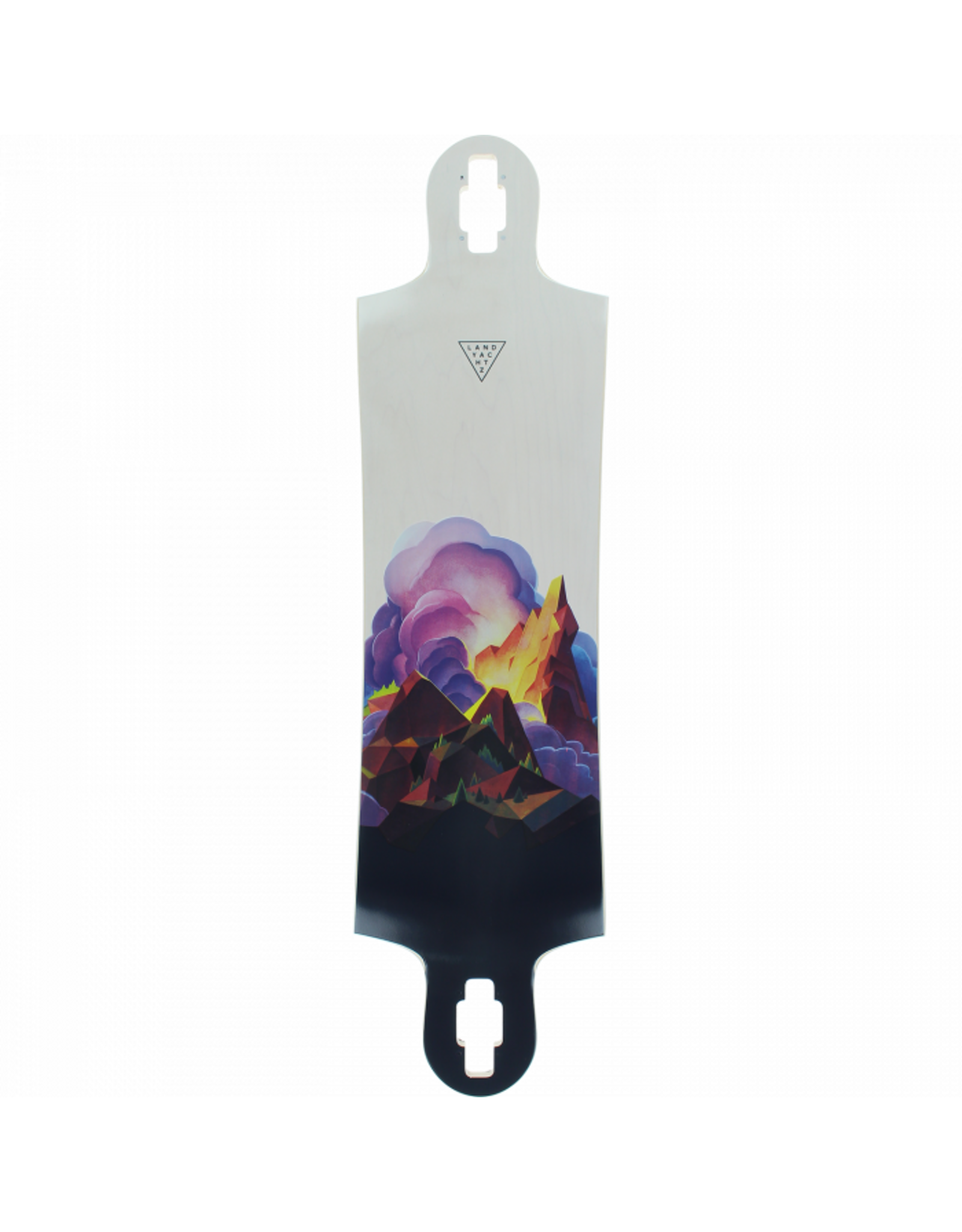 LANDYACHTZ LYZ SWITCHBLADE 38 CROWN PEAK DECK-9.8x38 WHT Landyachtz