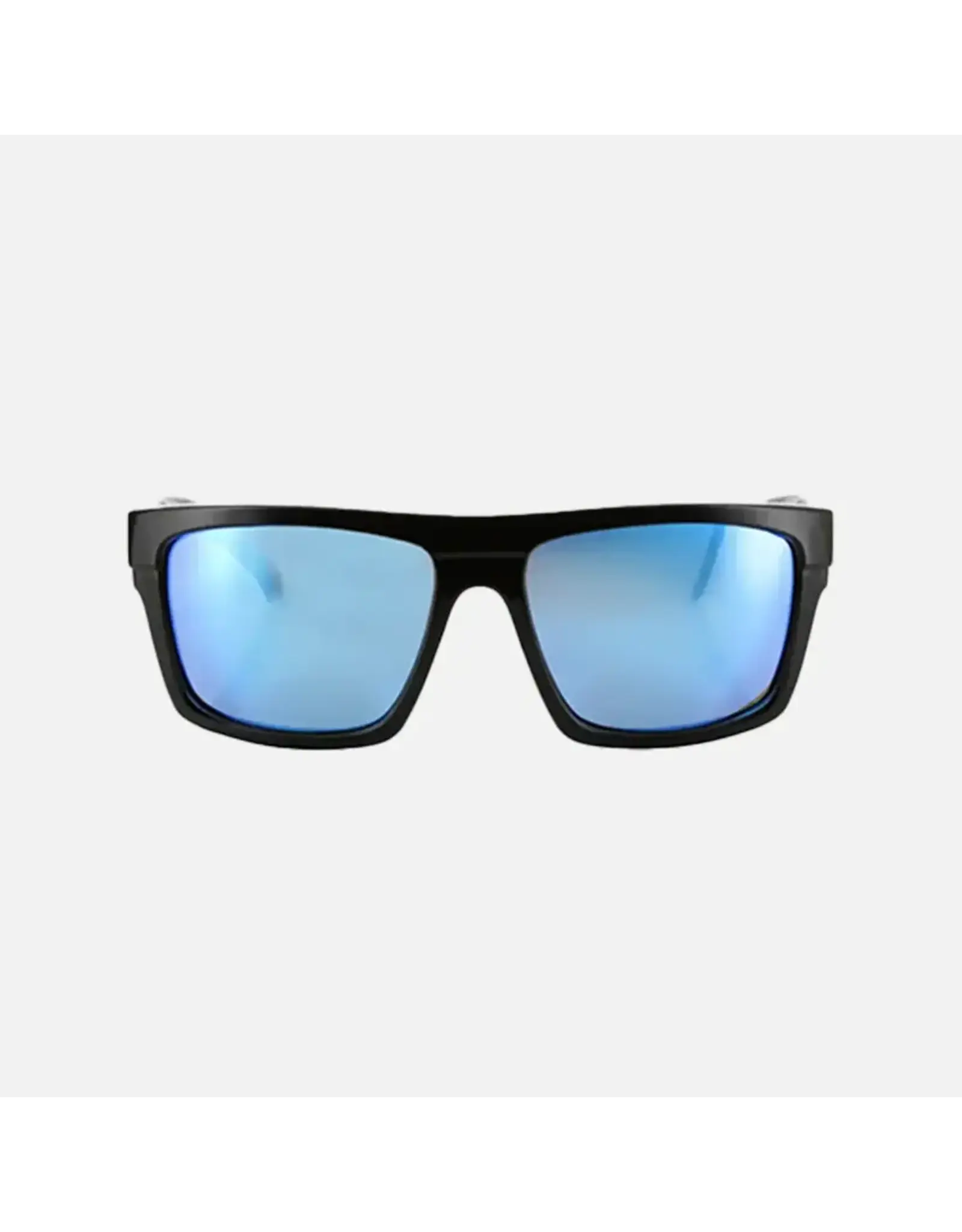 CARVE SUNGLASSES VOLLEY - POLARIZED IRIDIUM GLOSS BLACK / BLUE FRAME SUNGLASSES