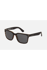 CARVE SUNGLASSES RIVALS - MATTE BLACK TORT FRAME WITH GREY POLARIZED LENS