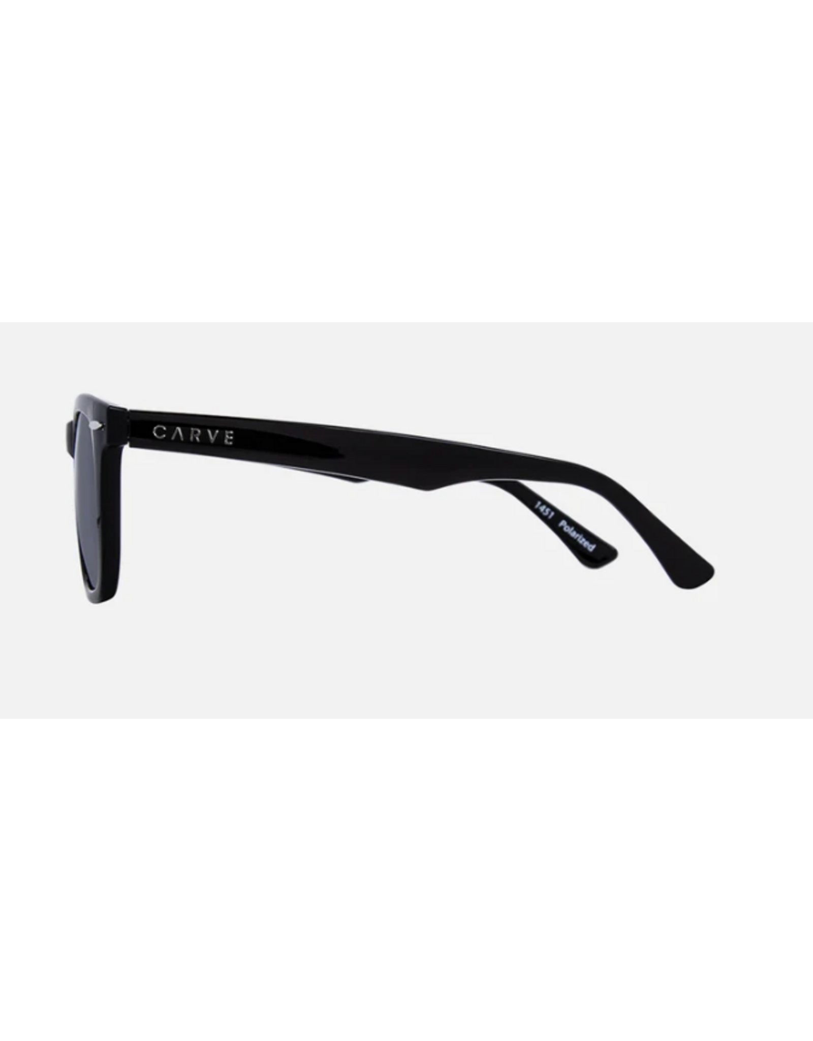 CARVE SUNGLASSES WOW VISION - POLARIZED GLOSS BLACK FRAME SUNGLASSES