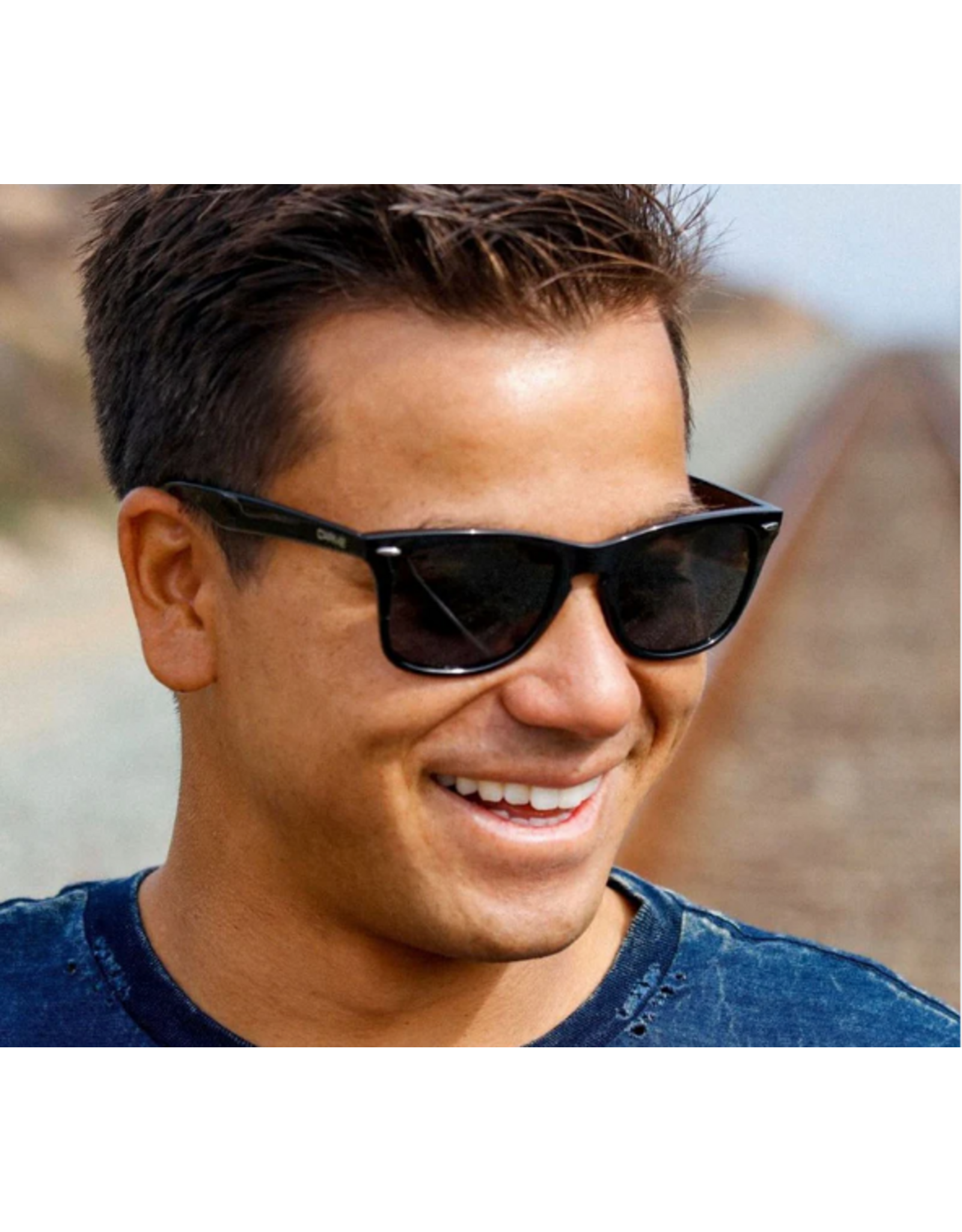 CARVE SUNGLASSES WOW VISION - POLARIZED GLOSS BLACK FRAME SUNGLASSES