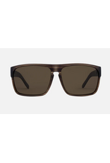 CARVE SUNGLASSES VENDETTA - MATTE BROWN TRANSLUCENT STREAK FRAME BROWN POLARIZED LENS
