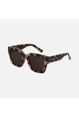 CARVE SUNGLASSES SOHO - GLOSS CREAMY TORT FRAME WITH BROWN LENS