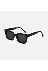 CARVE SUNGLASSES MANHATTAN - GLOSS BLACK FRAME WITH GREY LENS
