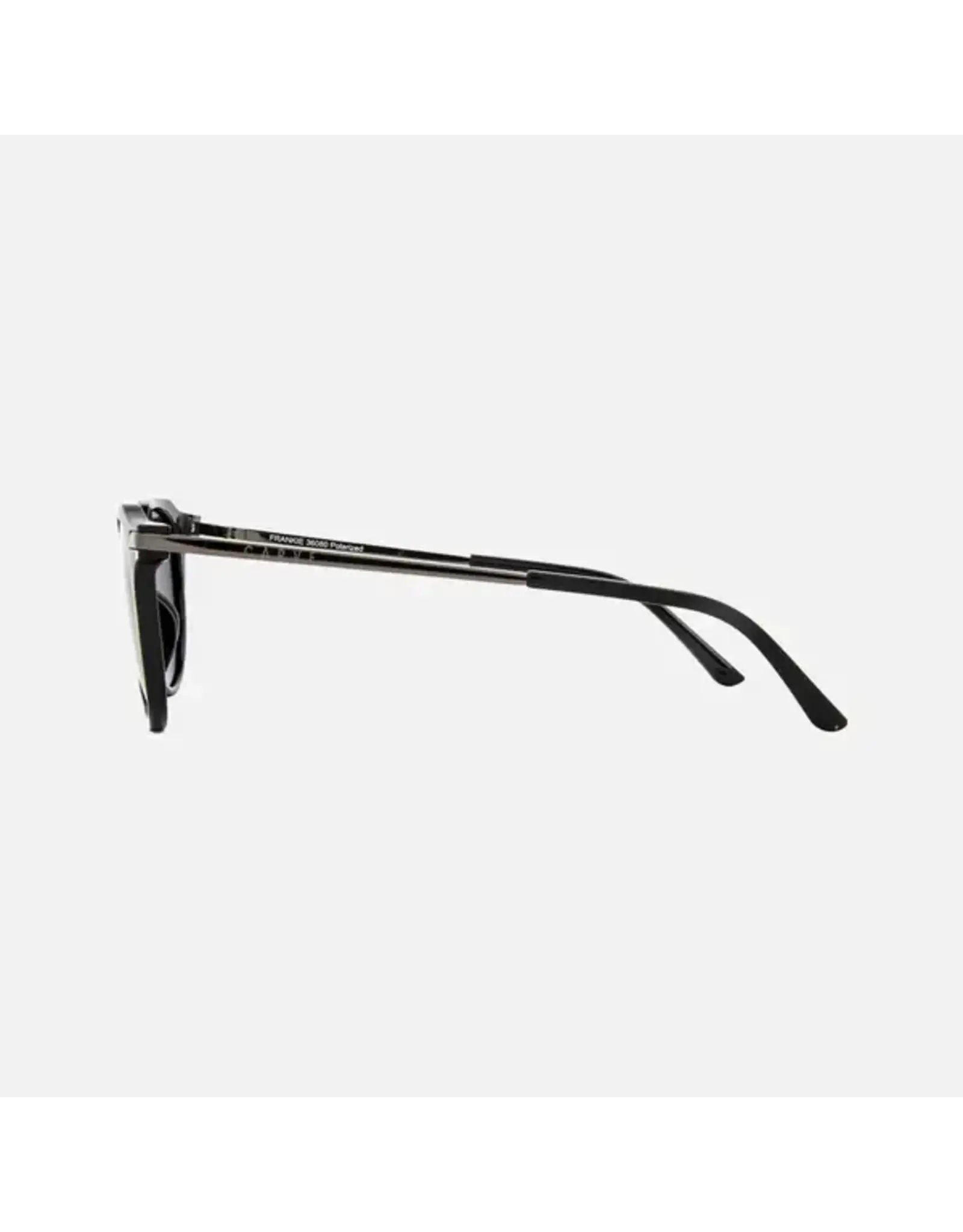 CARVE SUNGLASSES FRANKIE - GLOSS BLACK DARK GREY POL LENS