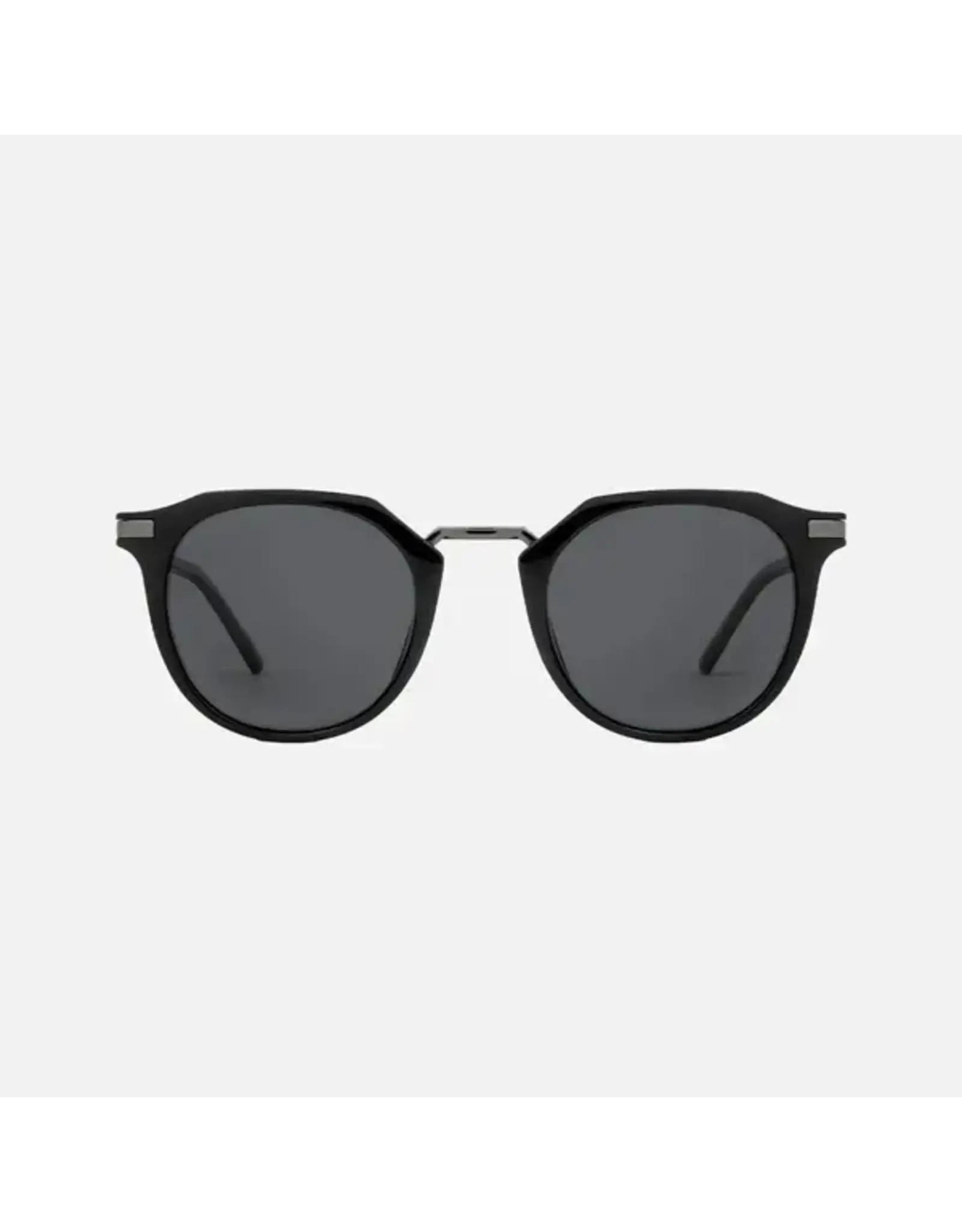 CARVE SUNGLASSES FRANKIE - GLOSS BLACK DARK GREY POL LENS