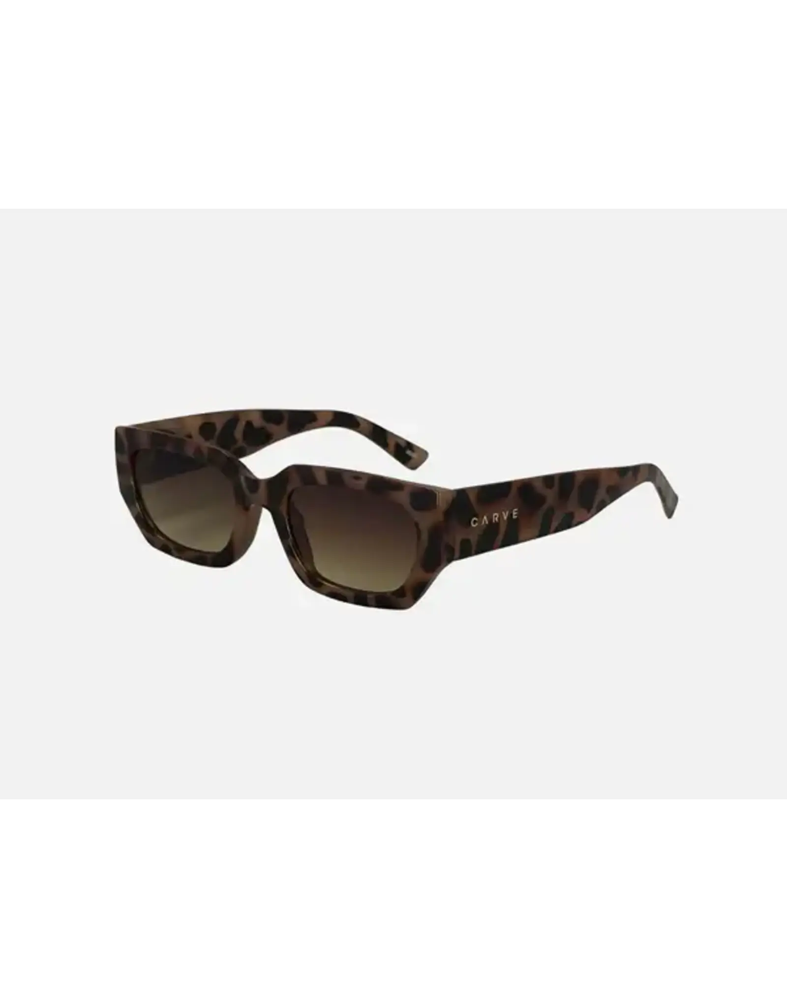 CARVE SUNGLASSES VINCA - GLOSS CREAMY TORT FRAME GRADIENT BROWN LENS